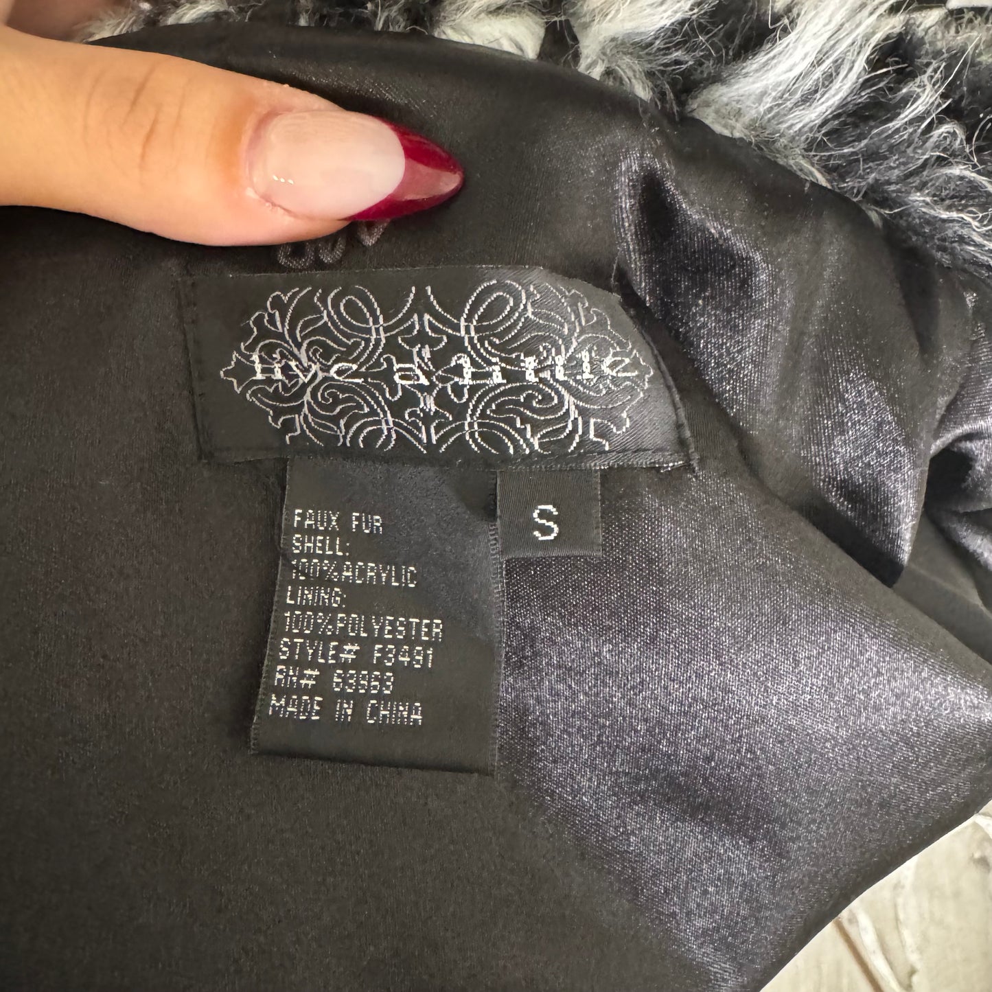 FAUX FUR VEST