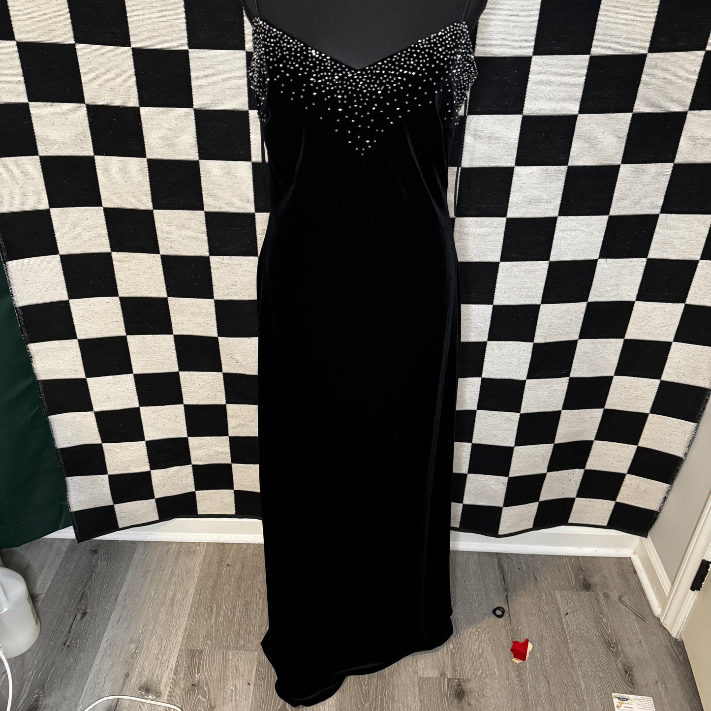 VINTAGE VELVET GOWN