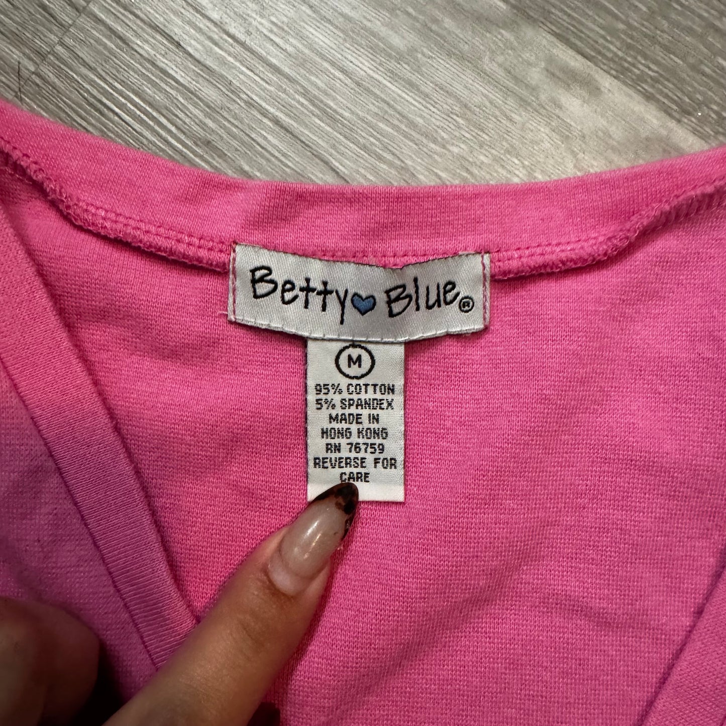 PINK Y2K TOP
