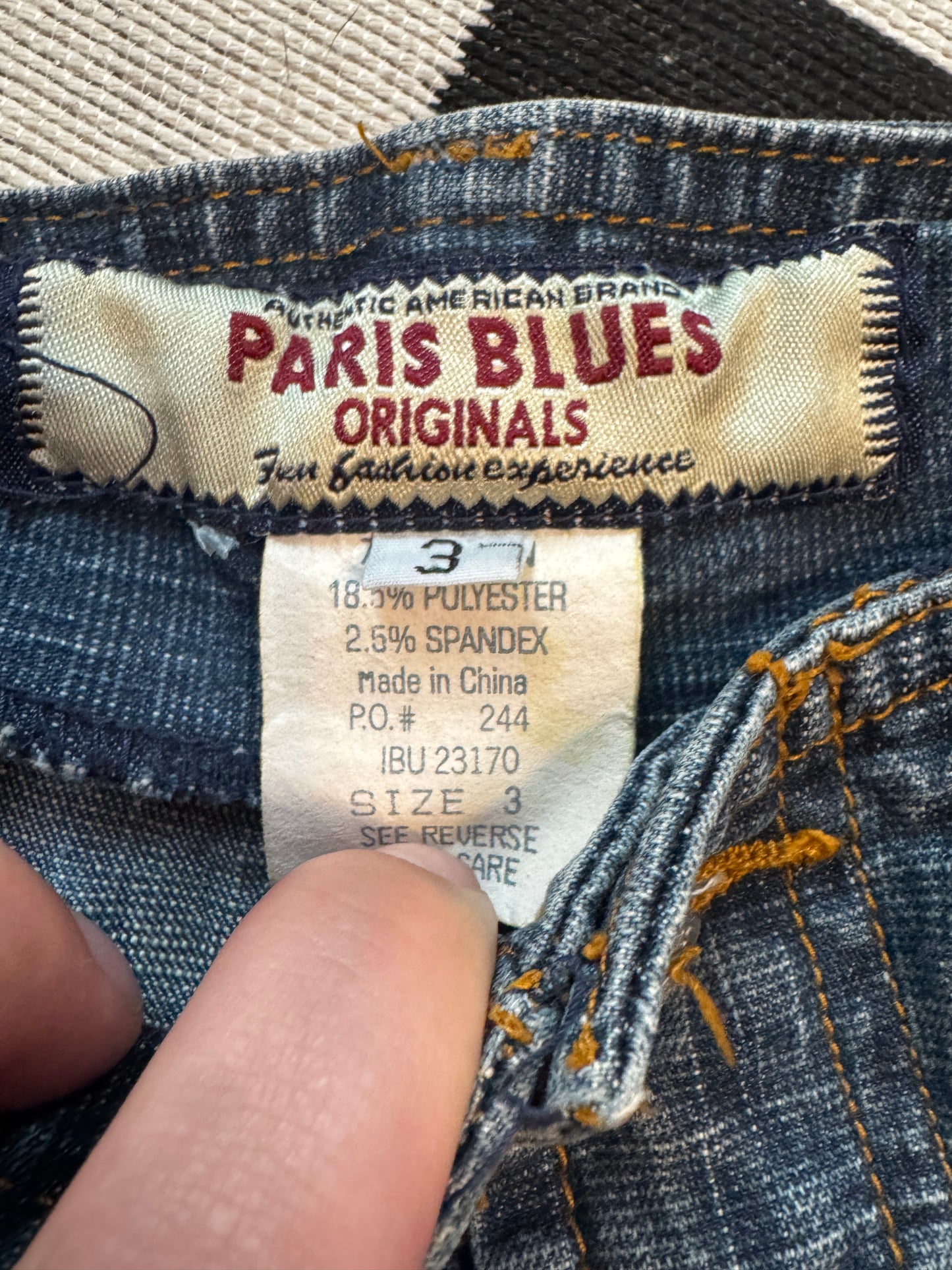PARIS BLUES MICRO SHORTS