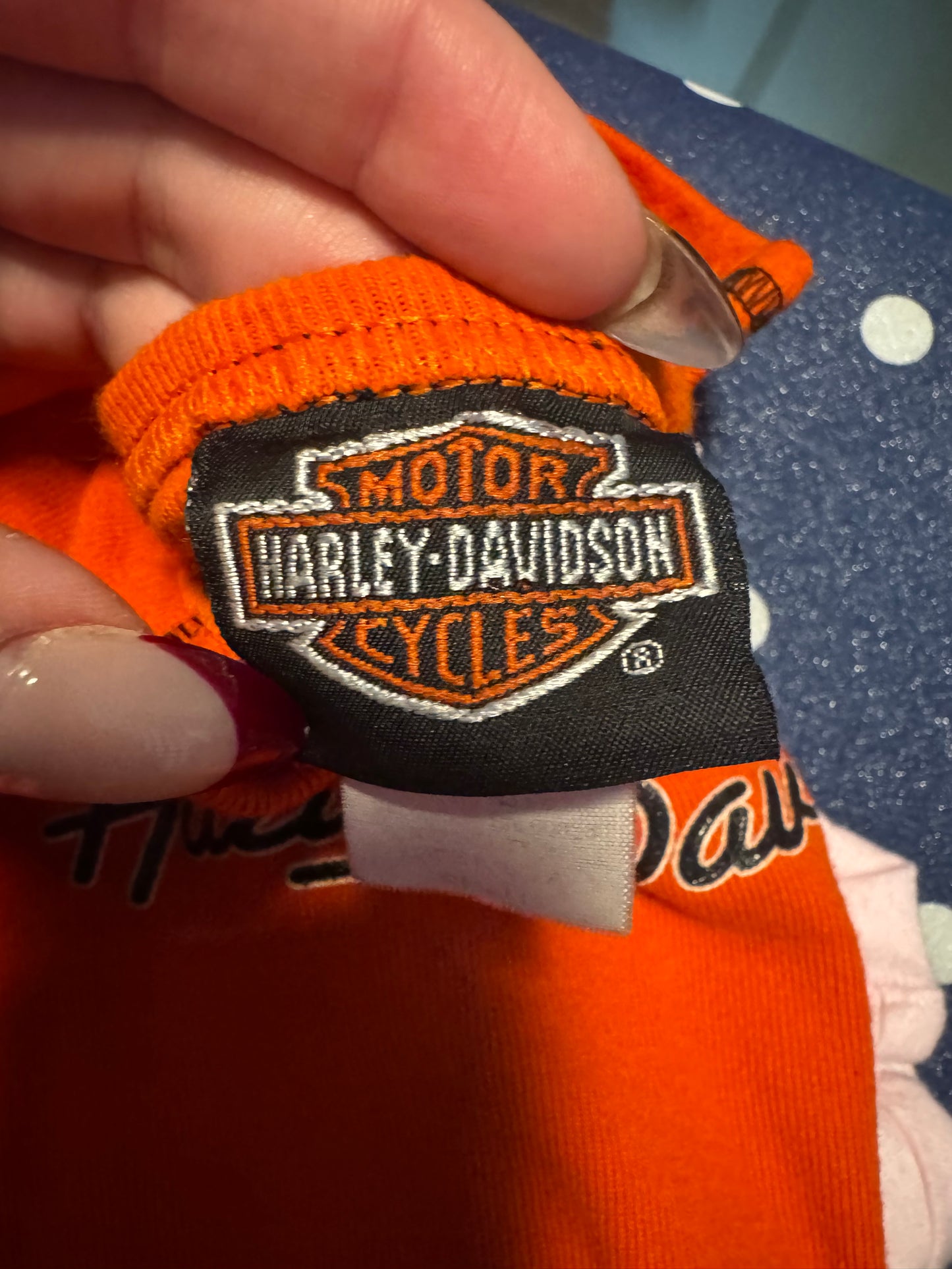 Orange Harley Tee