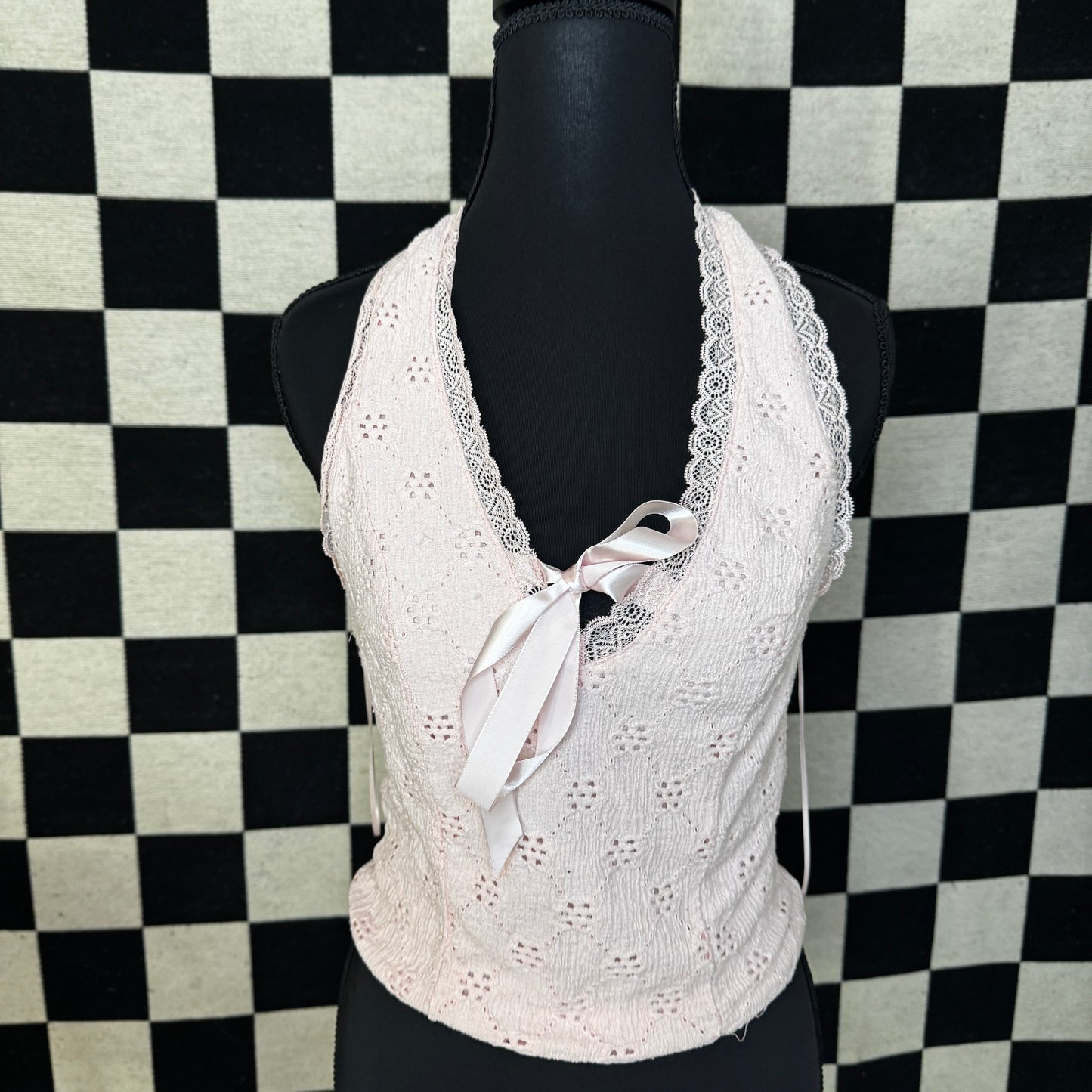 PINK BABY DOLL TOP