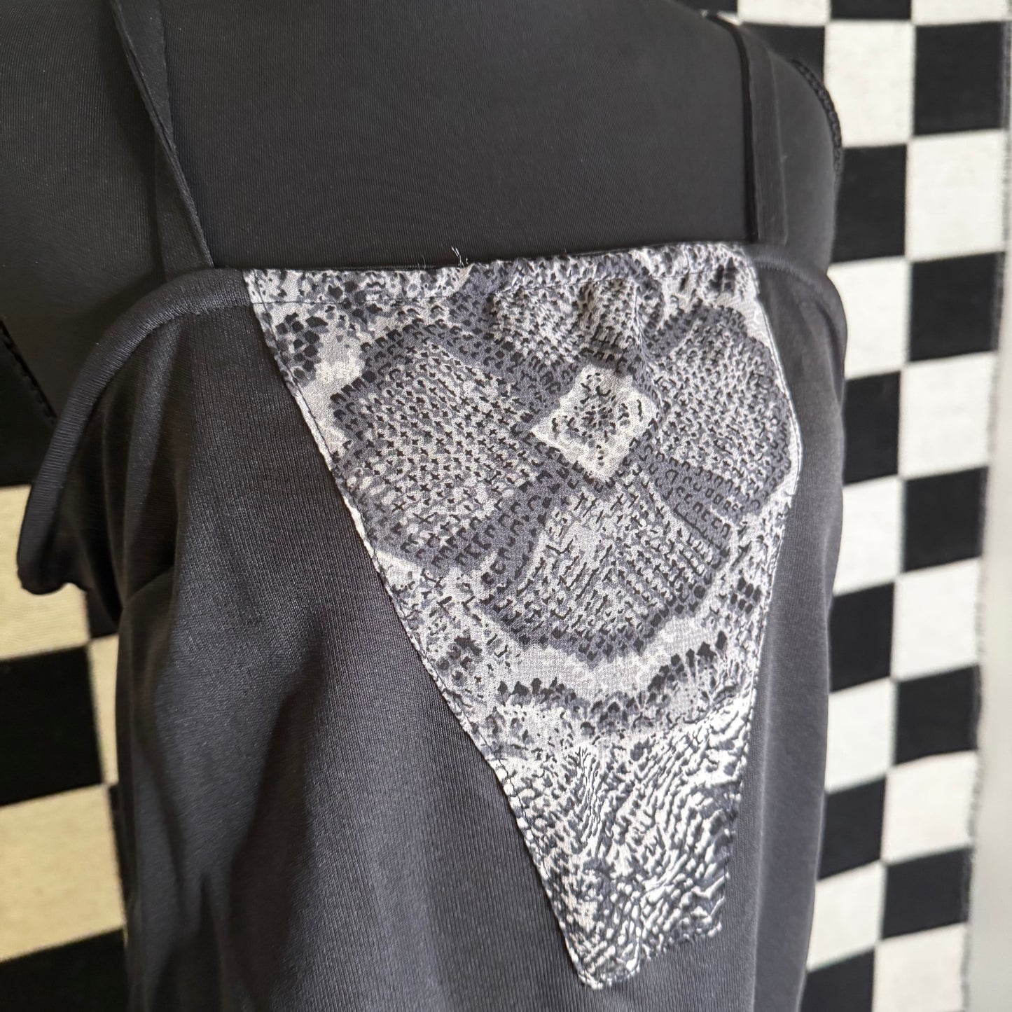 Y2K SNAKE SKIN TOP
