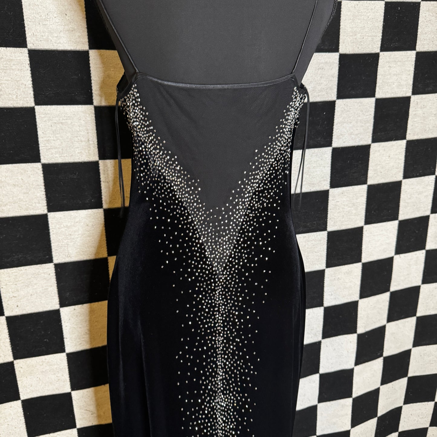 VINTAGE VELVET GOWN