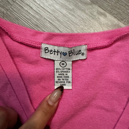 PINK Y2K TOP