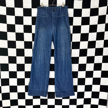 HIGH WAISTED RETRO JEANS