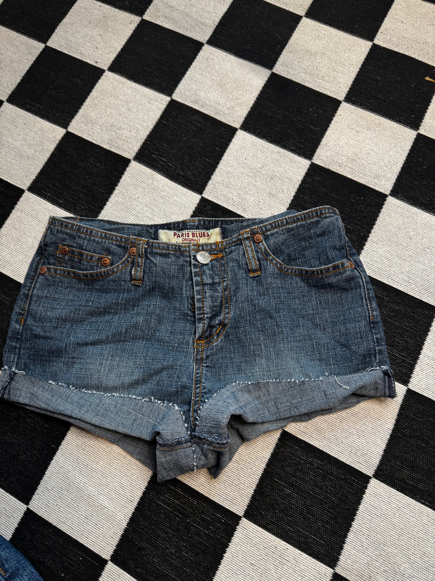 PARIS BLUES MICRO SHORTS