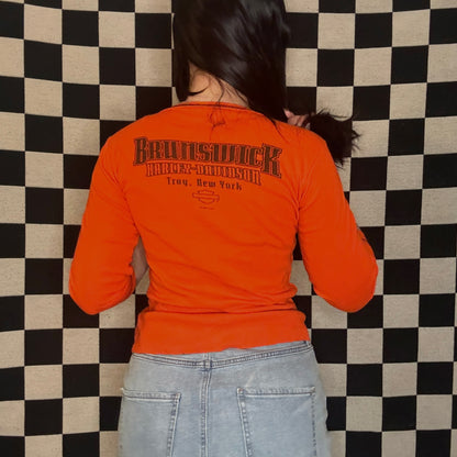 Orange Harley Tee