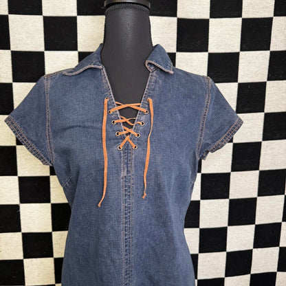 DENIM DRESS