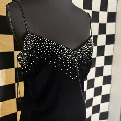 VINTAGE VELVET GOWN