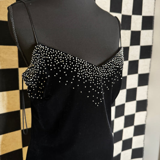 VINTAGE VELVET GOWN