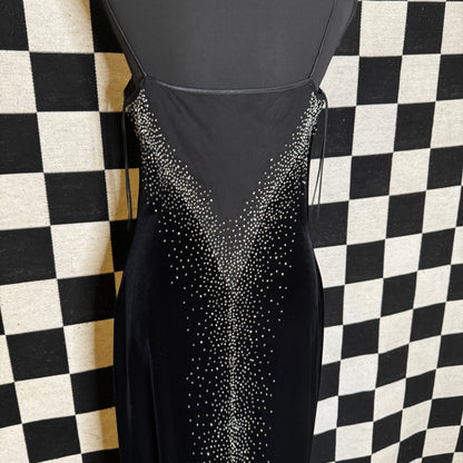 VINTAGE VELVET GOWN
