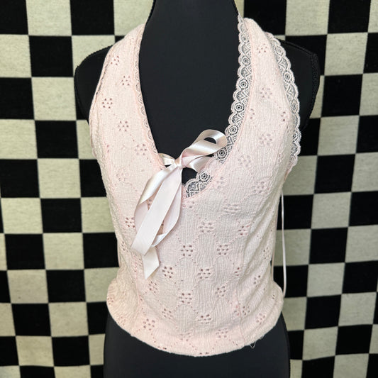 PINK BABY DOLL TOP